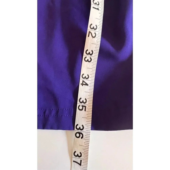 Calvin Klein Women’s Size 8 Blue Yellow Wrap Tie Mini Dress Sleeveless - Picture 6 of 8